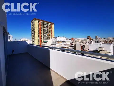Departamento en alquiler, 2 amb, balcon aterrazado.