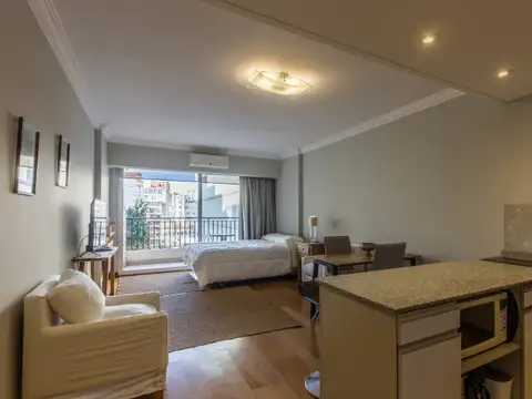 Alquiler monoambiente park plaza recoleta peña 2500