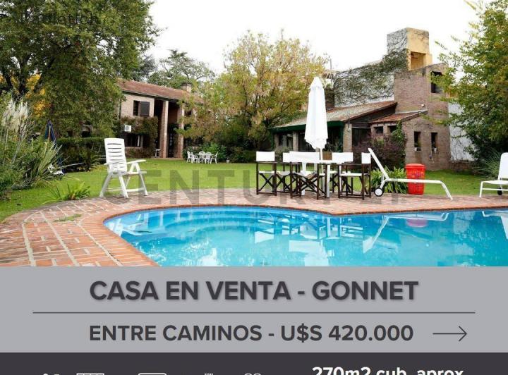 Casa · 270m² · 6 Ambientes · 3 Cocheras
