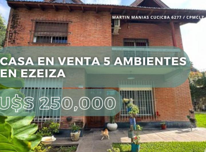 Casa · 122m² · 5 Ambientes · 3 Cocheras