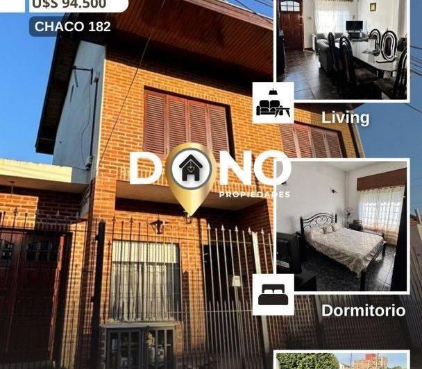 Casa · 120m² · 5 Ambientes · 2 Cocheras