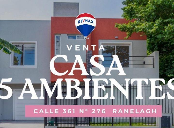 Casa · 183m² · 5 Ambientes · 2 Cocheras