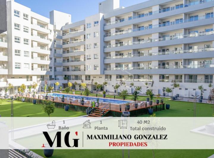 Departamento · 40m² · 1 Ambiente · 1 Cochera