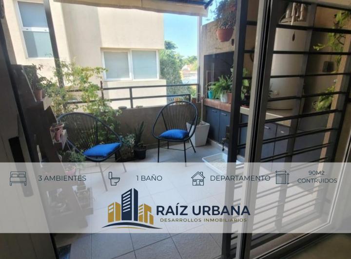 Departamento · 895m² · 3 Ambientes · 1 Cochera