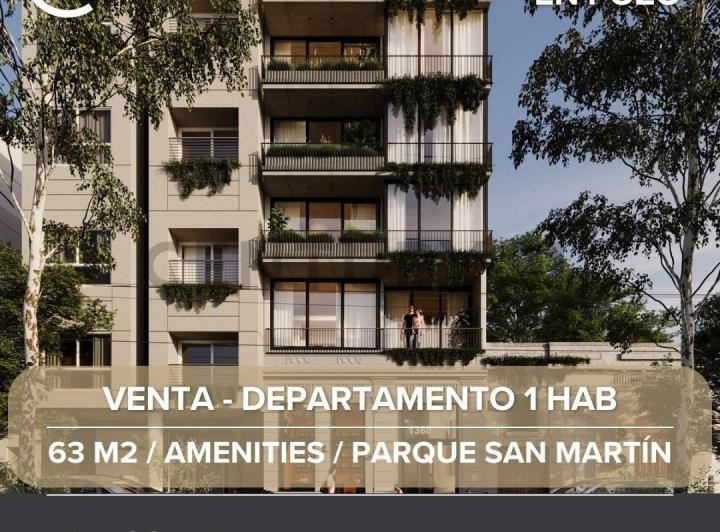 Departamento · 63m² · 2 Ambientes