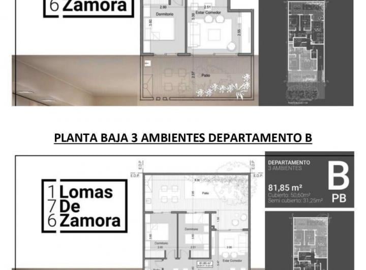 Departamento · 35m² · 2 Ambientes