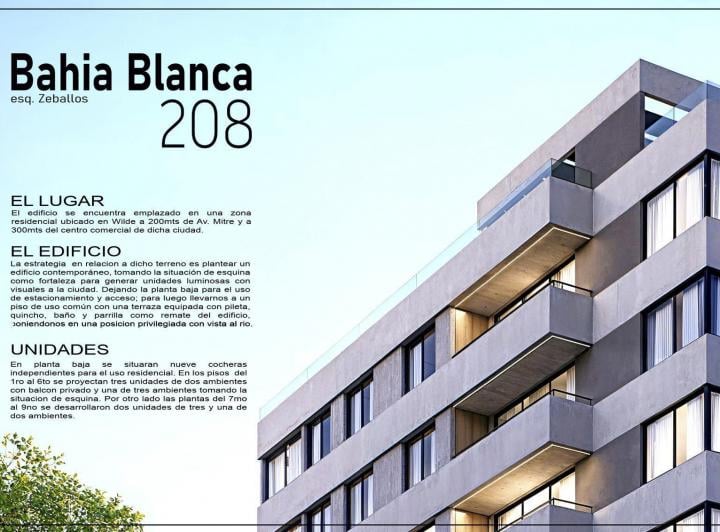 Departamento · 38m² · 2 Ambientes