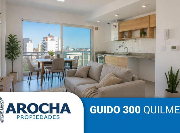 Departamento · 44m² · 2 Ambientes · 1 Cochera