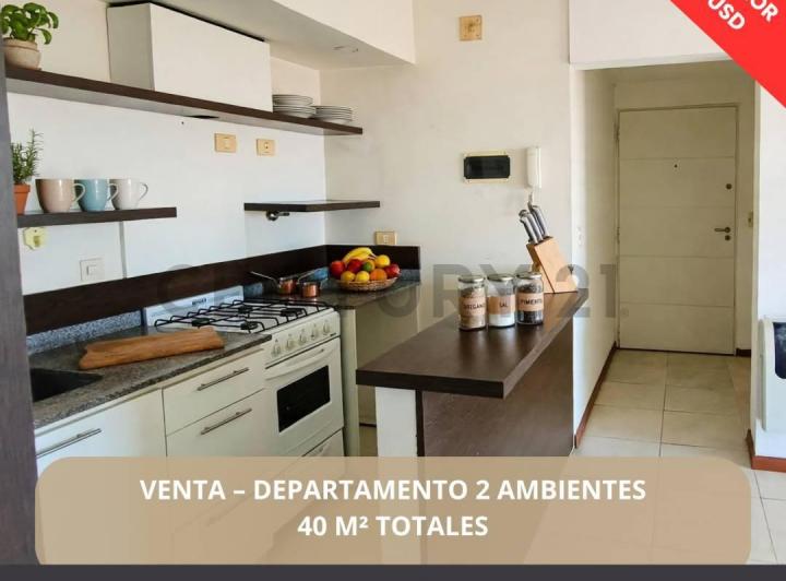 Departamento · 33m² · 2 Ambientes