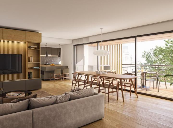 Departamento · 131m² · 3 Ambientes · 1 Cochera