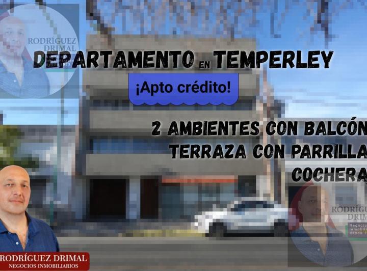 Departamento · 2 Ambientes · 1 Cochera