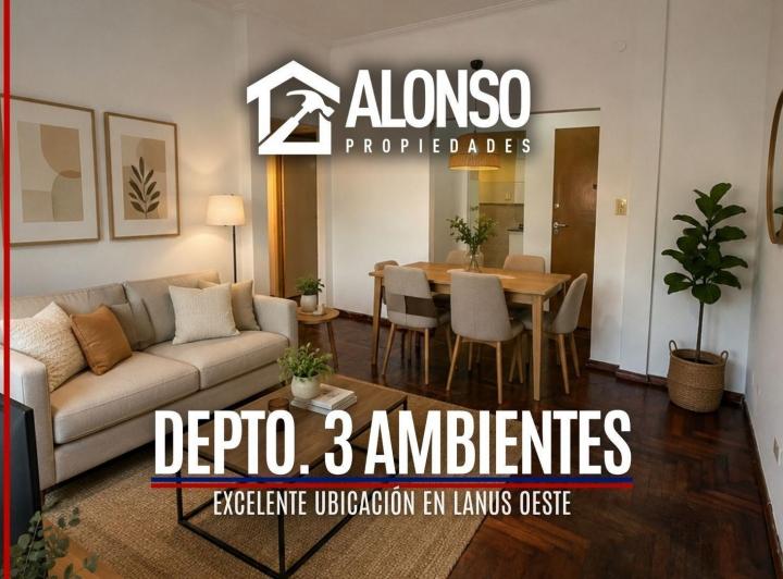 Departamento · 60m² · 3 Ambientes