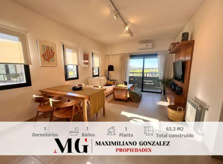 Departamento · 55m² · 2 Ambientes · 1 Cochera