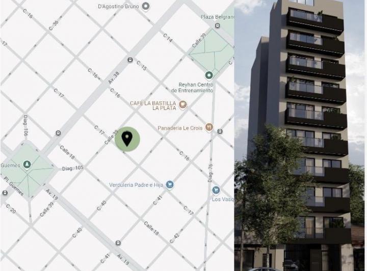 Departamento · 33m² · 1 Ambiente