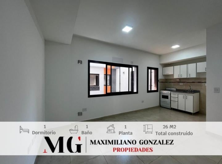 Departamento · 26m² · 1 Ambiente