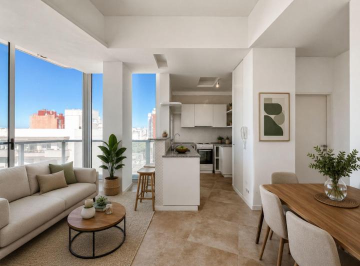 Departamento · 36m² · 2 Ambientes · 1 Cochera