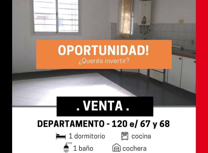 Departamento · 45m² · 2 Ambientes · 1 Cochera