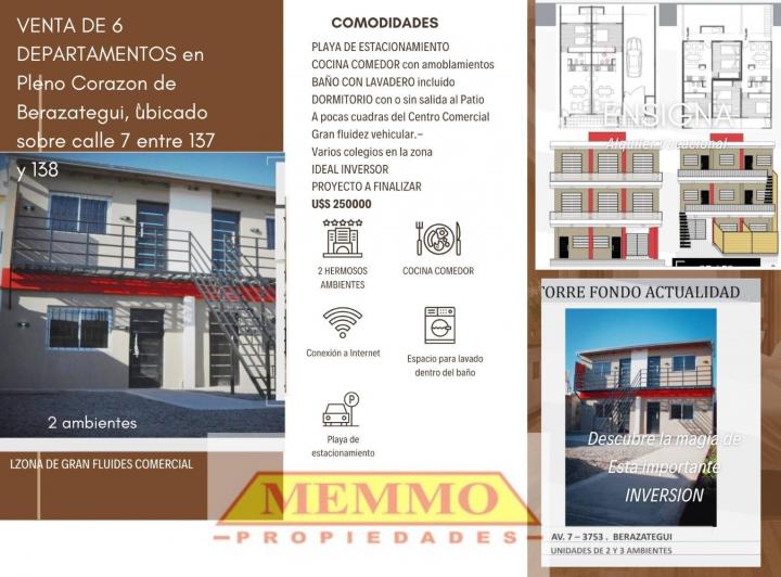 Departamento · 240m² · 2 Ambientes · 4 Cocheras