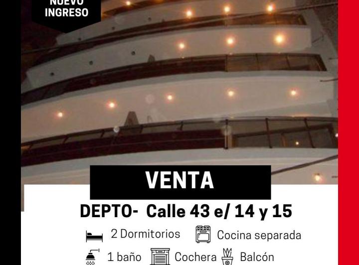 Departamento · 65m² · 3 Ambientes · 1 Cochera