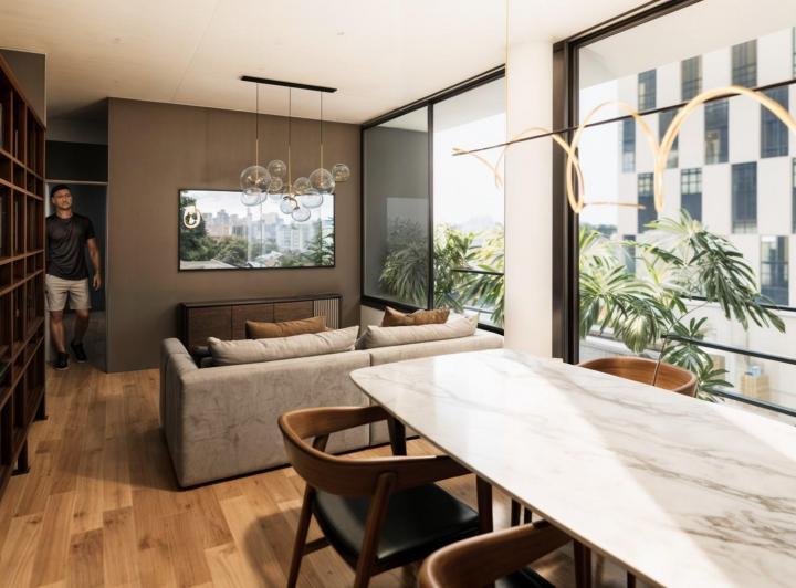 Departamento · 61m² · 2 Ambientes · 1 Cochera