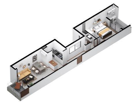 Departamento · 56m² · 2 Ambientes