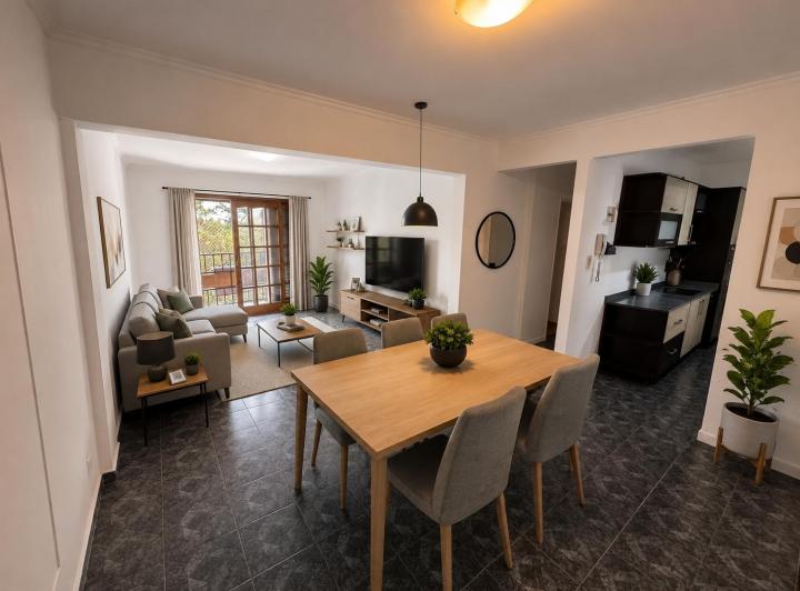 Departamento · 65m² · 3 Ambientes · 1 Cochera