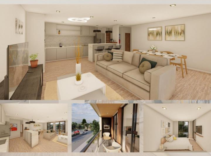 Departamento · 59m² · 2 Ambientes · 1 Cochera