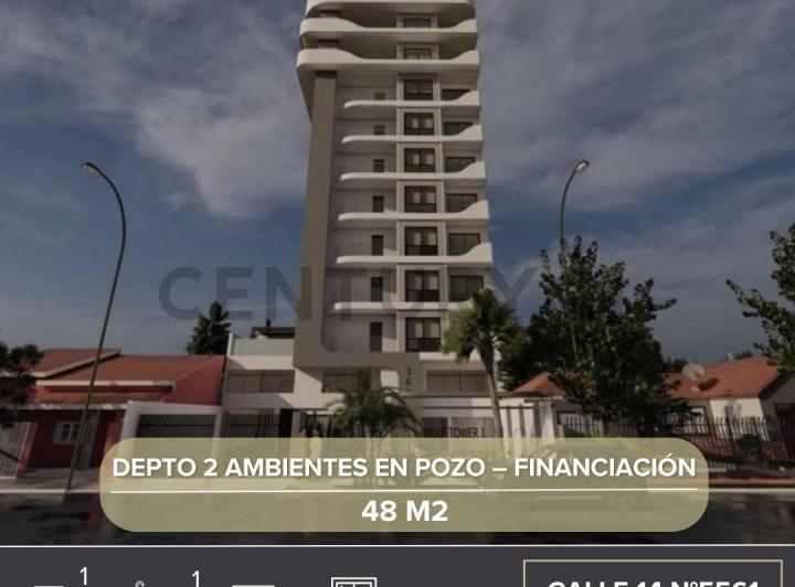 Departamento · 48m² · 2 Ambientes
