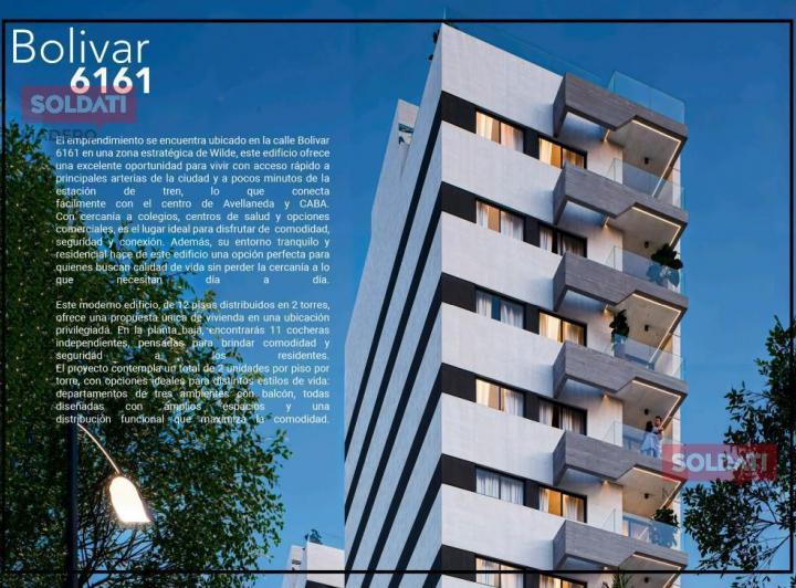 Departamento · 56m² · 3 Ambientes