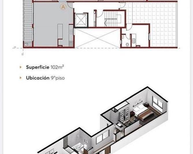 Departamento · 96m² · 3 Ambientes
