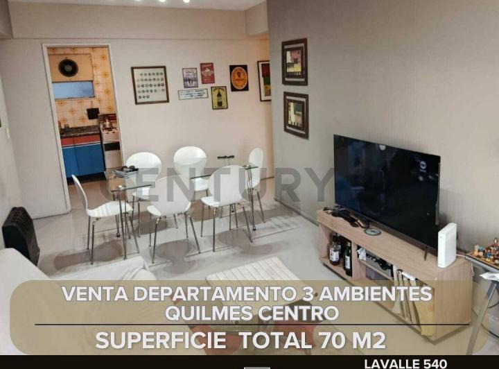 Departamento · 70m² · 3 Ambientes