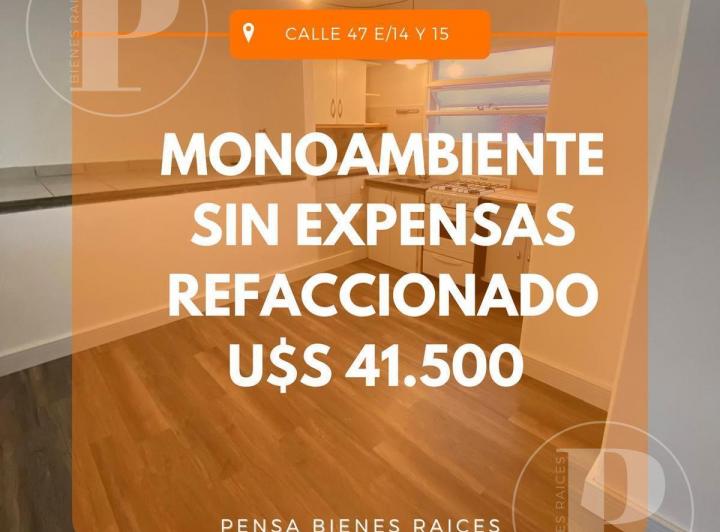 Departamento · 30m² · 1 Ambiente