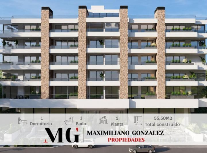 Departamento · 49m² · 2 Ambientes · 1 Cochera