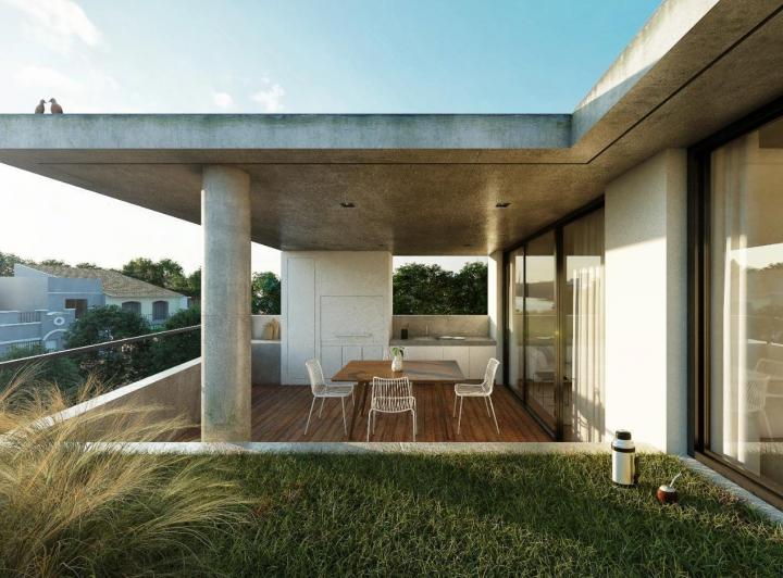 Departamento · 69m² · 3 Ambientes · 2 Cocheras