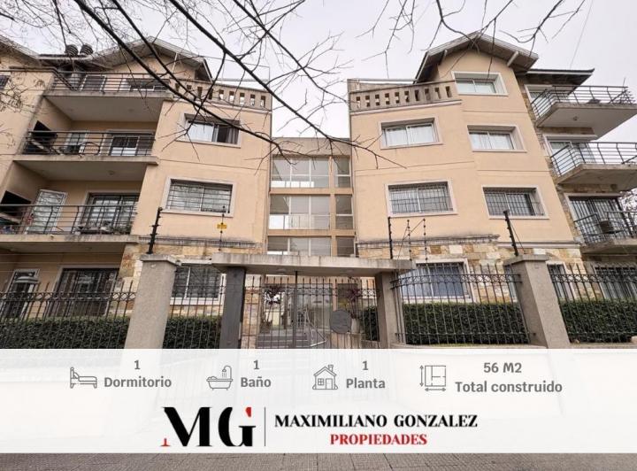 Departamento · 56m² · 2 Ambientes · 1 Cochera