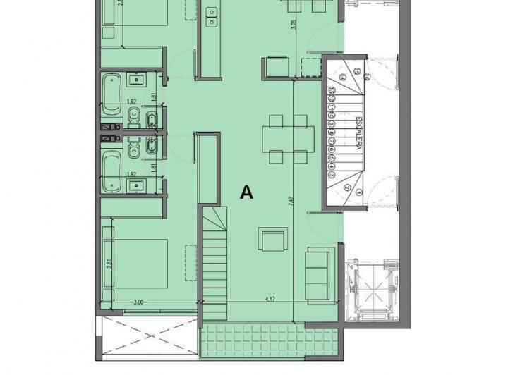 Departamento · 85m² · 3 Ambientes