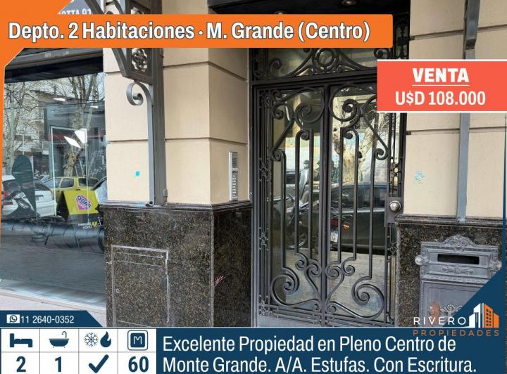 Departamento · 60m² · 3 Ambientes