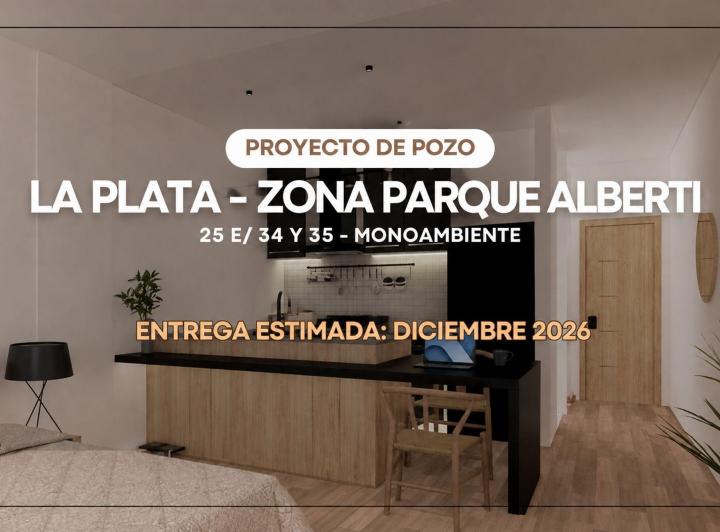 Departamento · 34m² · 1 Ambiente
