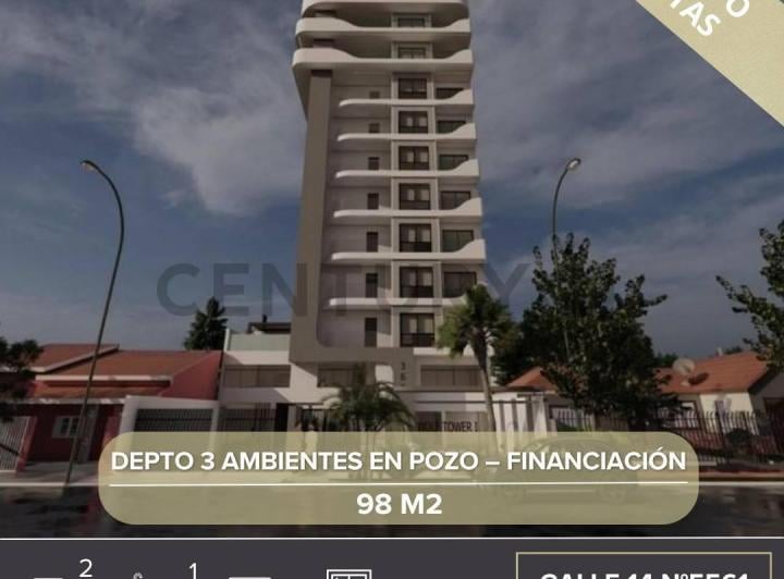 Departamento · 98m² · 3 Ambientes