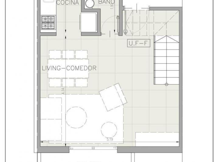 Departamento · 75m² · 3 Ambientes · 1 Cochera