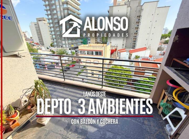 Departamento · 63m² · 3 Ambientes · 1 Cochera