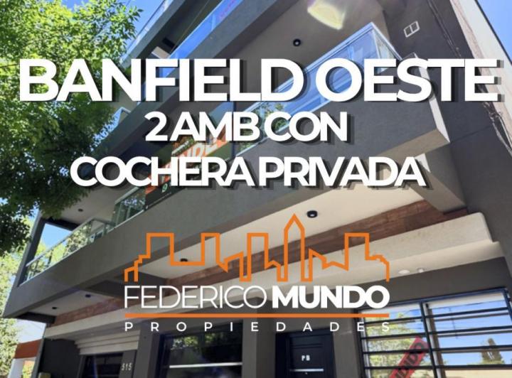 Departamento · 43m² · 2 Ambientes · 1 Cochera