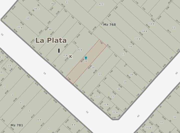 Terreno · 100m² · 3 Ambientes · 1 Cochera