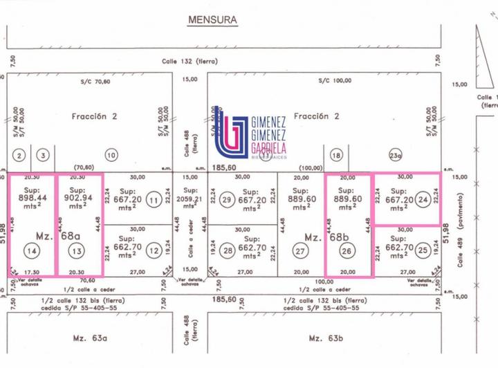 Terreno · 903m²