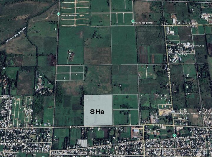 Terreno · 80467m²