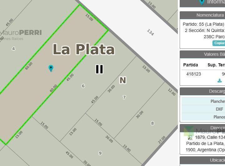 Terreno · 900m²