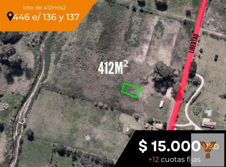 Terreno · 412m²