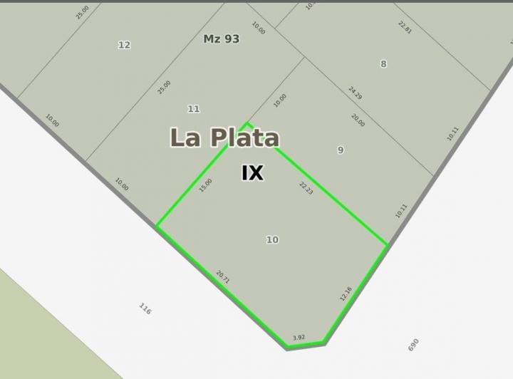 Terreno · 1m²