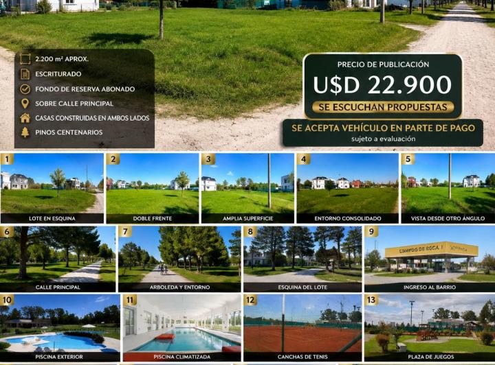 Terreno · 2200m²