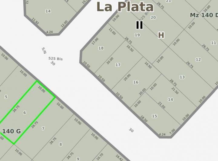 Terreno · 267m²